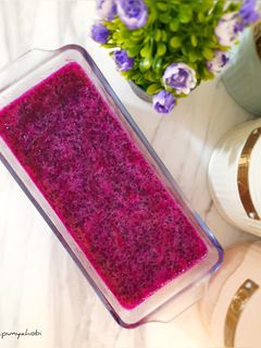 Foto resep Puding Buah Naga