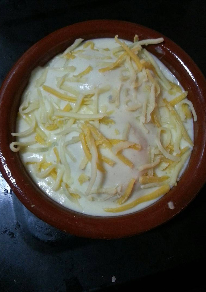 Una foto de Huevo relleno con bechamel