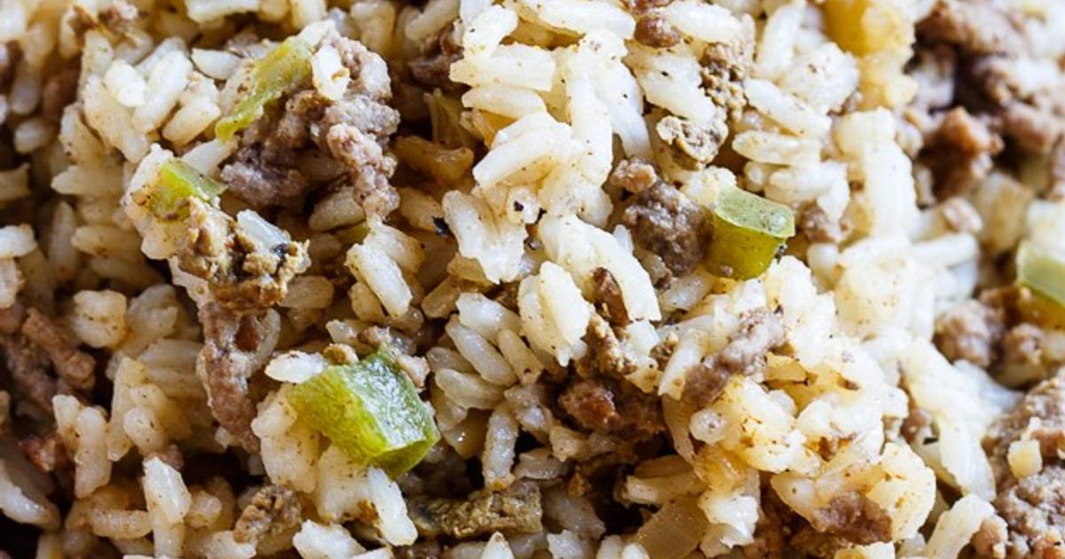 Cajun Dirty Rice Recipe by Rebecca Hammock - Cookpad