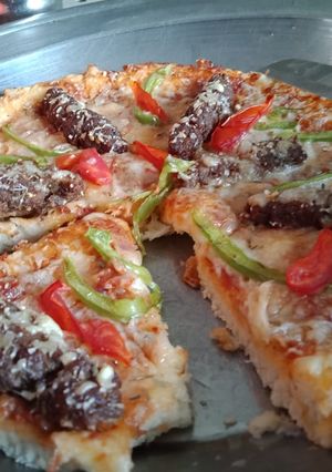A picture of Jhat patt 5 mint Bun pizza.