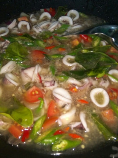 Foto resep Tumis cumi cabai hijau