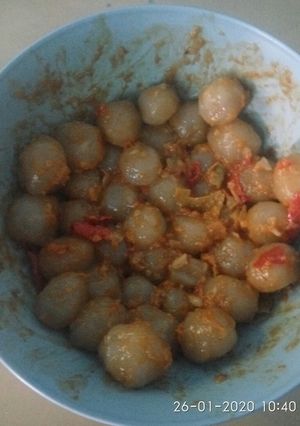 Foto resep Cilok pedas ala rumahan