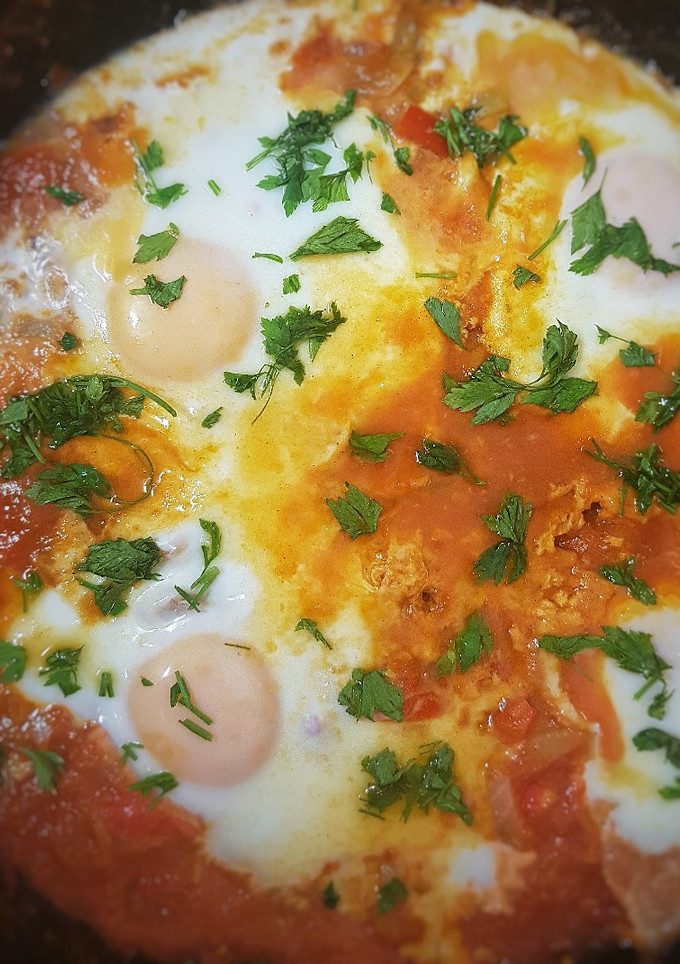 Una foto de Shakshuka