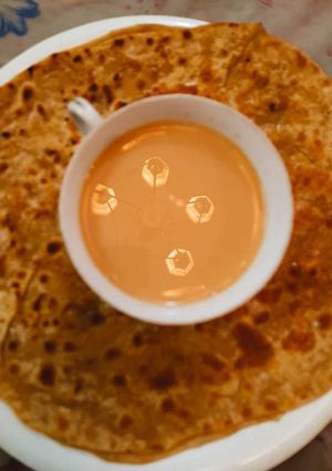 A picture of Qeema Paratha.