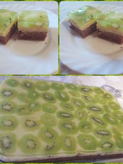 Kiwis kocka recept fotója
