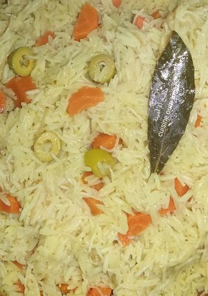 صورة لوصفة أرز بسمتي بالشعيرية على طريقة أم أمينة