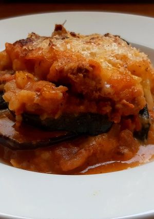 Una foto de Moussaka