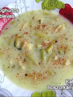 Kapros-joghurtos zöldbableves (Gluténmentesen is) recept fotója