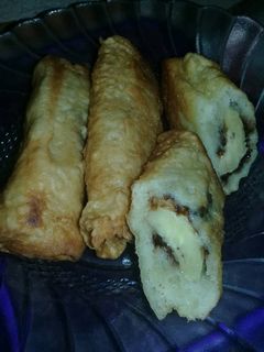 Foto resep Pisang coklat roti tawar