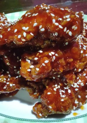 Foto resep Ayam Saus Pedas Korea
