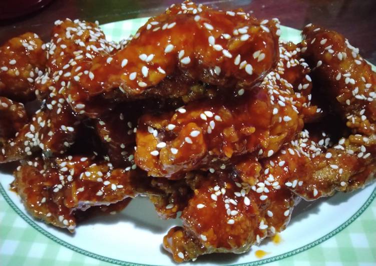11 Resep: Ayam Saus Pedas Korea Anti Gagal!