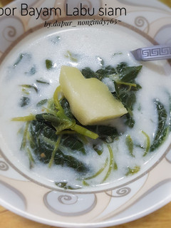 Foto resep Sayur Bobor Bayam Labu siam