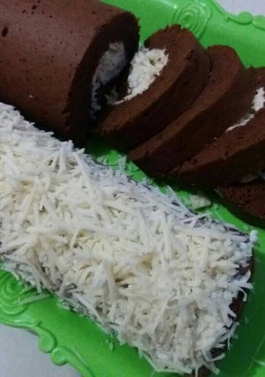 Foto resep Bolu gulung coklat kukus