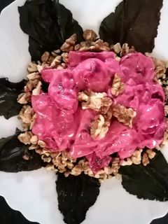 Φωτογραφία της συνταγής Παντζάρι σαλάτα με γιαούρτι και καρύδια!!!