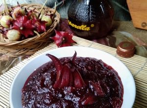 Foto resep Selai bunga Rosella // sirup