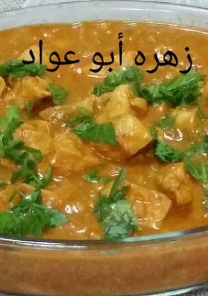 صورة لوصفة دجاج بالكاري والشوفان