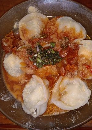 Una foto de Capeletis caseros