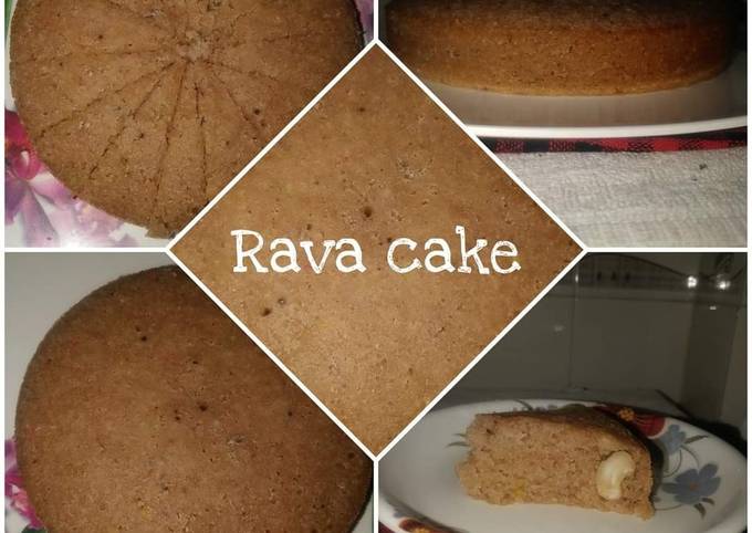 Simple Rava Cake