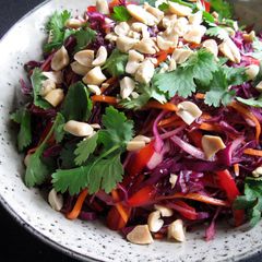 A picture of Thai Inspired Red Cabbage Salad.