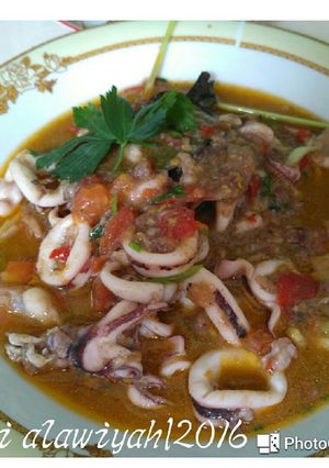 Foto resep Tumis cumi basah