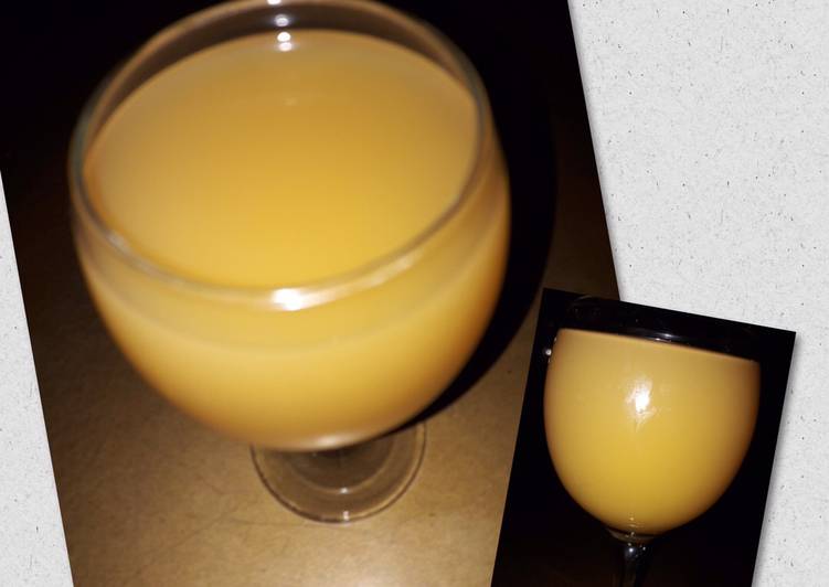Simple Way to Make Super Quick Homemade Pineapple and orange juice