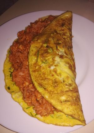 Rizses csirkés tojás 'tortilla' (low Carb) recept fotója