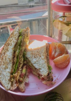 Foto resep Sandwich Gandum Diet