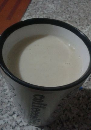 Una foto de Atole de nuez