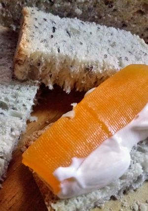 Una foto de Pan Sin Amasar Con Semillas