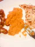 Lunes Sano #Puré #Pechuga #Tomatito