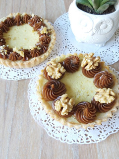 Una foto de Mini tartas de ricota y naranja