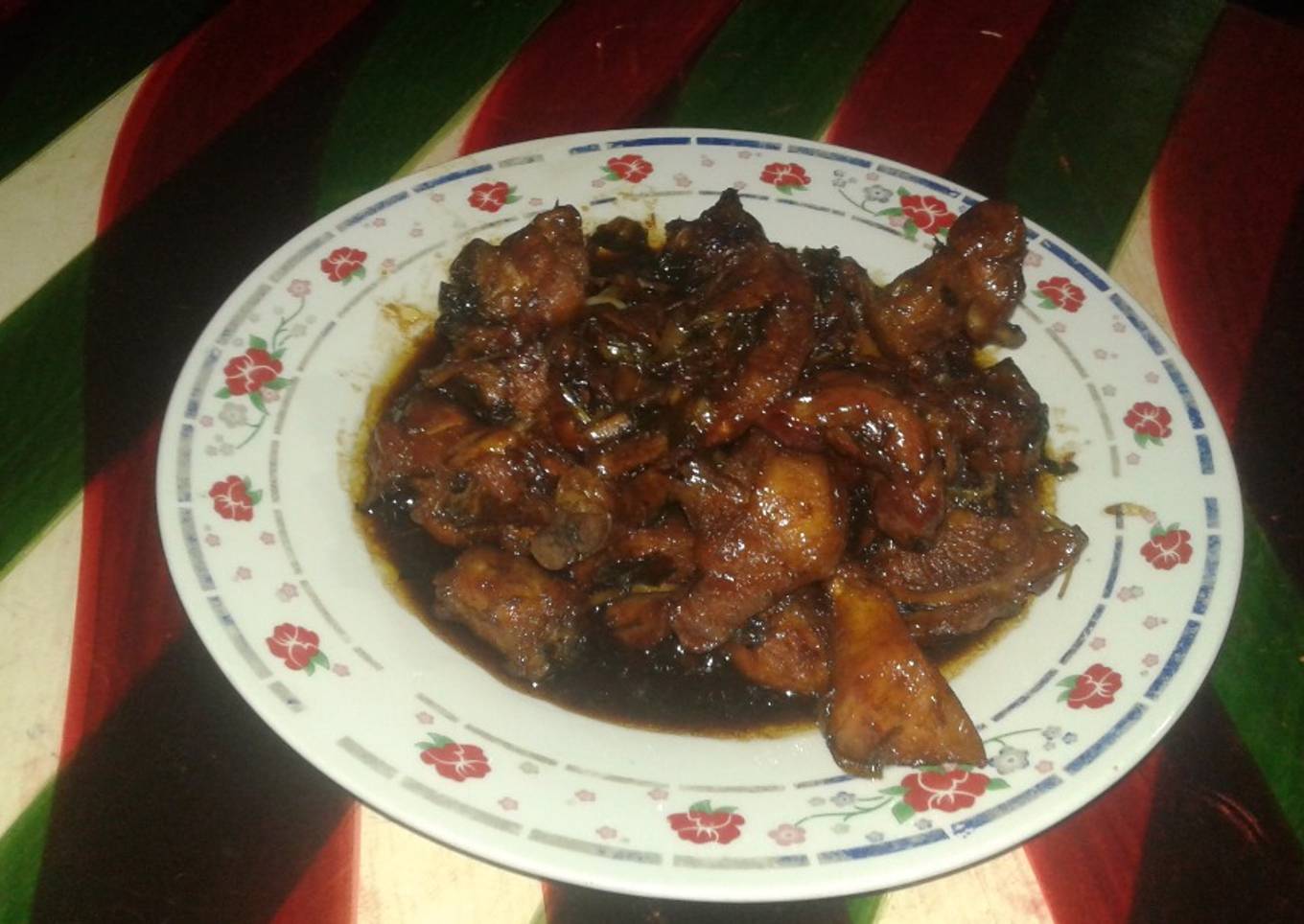 Ayam Kecap gurih pedas manis������������