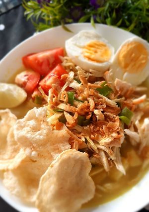 Foto resep Soto Bogor kuah santan