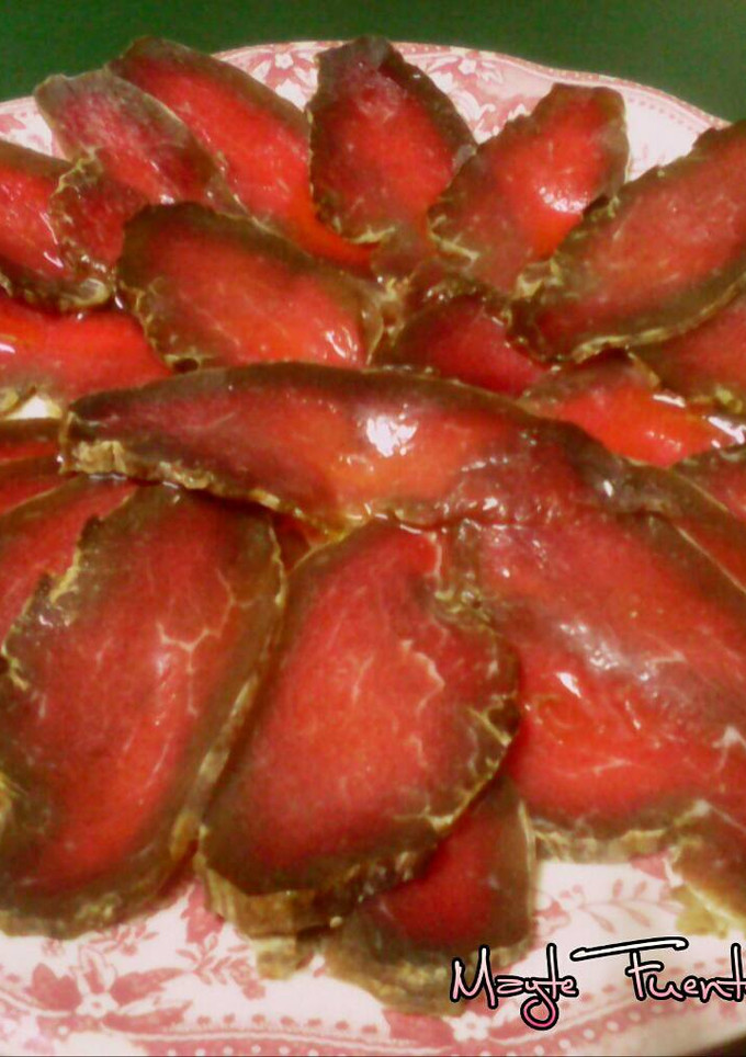 Una foto de Cecina de toro