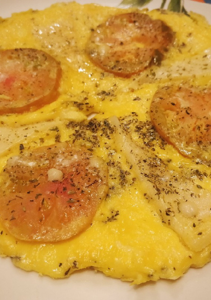 Una foto de Tortipizza 3 quesos