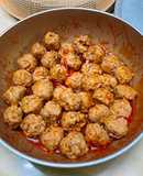 Thịt viên nấm sốt cà chua