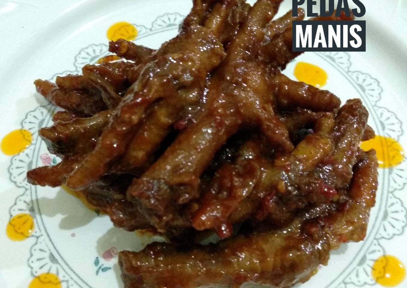Ceker Pedas Manis