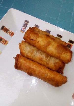 A picture of Springrolls.