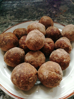 Una foto de Trufas súper rápidas y veganas