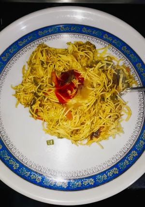 A picture of Indian Masaledar Noodles.