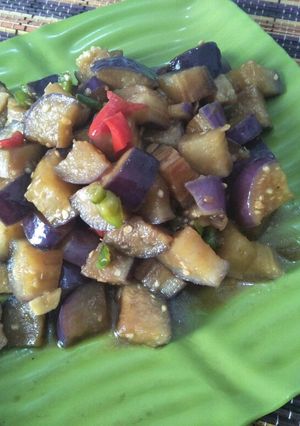 Foto resep Oseng terong nyelekit