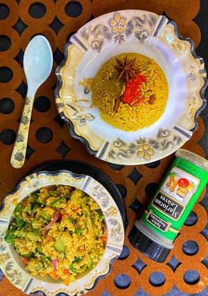 A picture of Cous-cous salad😋😍.