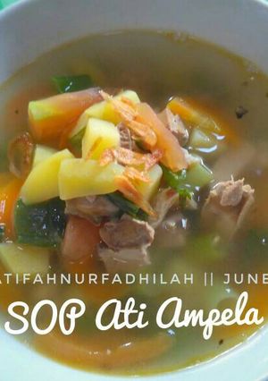 Foto resep SOP Ati Ampela