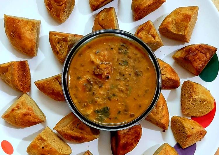 Simple Way to Make Super Quick Homemade Dal bafla