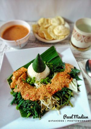 Foto resep Nasi Pecel Madiun