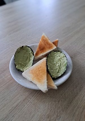 Une photo de Toasts avocat œuf