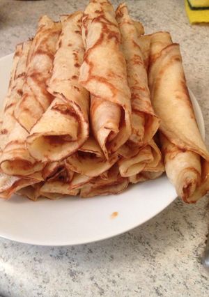 Una foto de Panqueques de avena
