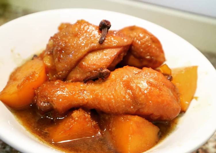 Cara termudah untuk Siapkan AppetizingSemur Ayam Kentang