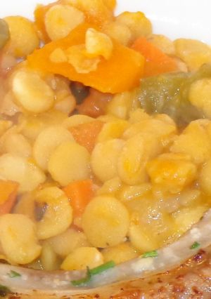 A picture of Chickpea Stew, Jon Style.