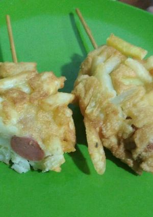 Foto resep Tokkebi (Hotdog Kentang)